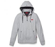 Мужская толстовка с капюшоном Audi Sport Mens Sweat Hoody, Grey 2015